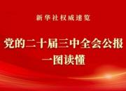 党的二十届三中全会公报一图读懂