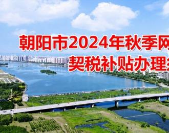 朝阳市2024年秋季网络购房节契税补贴办理须知